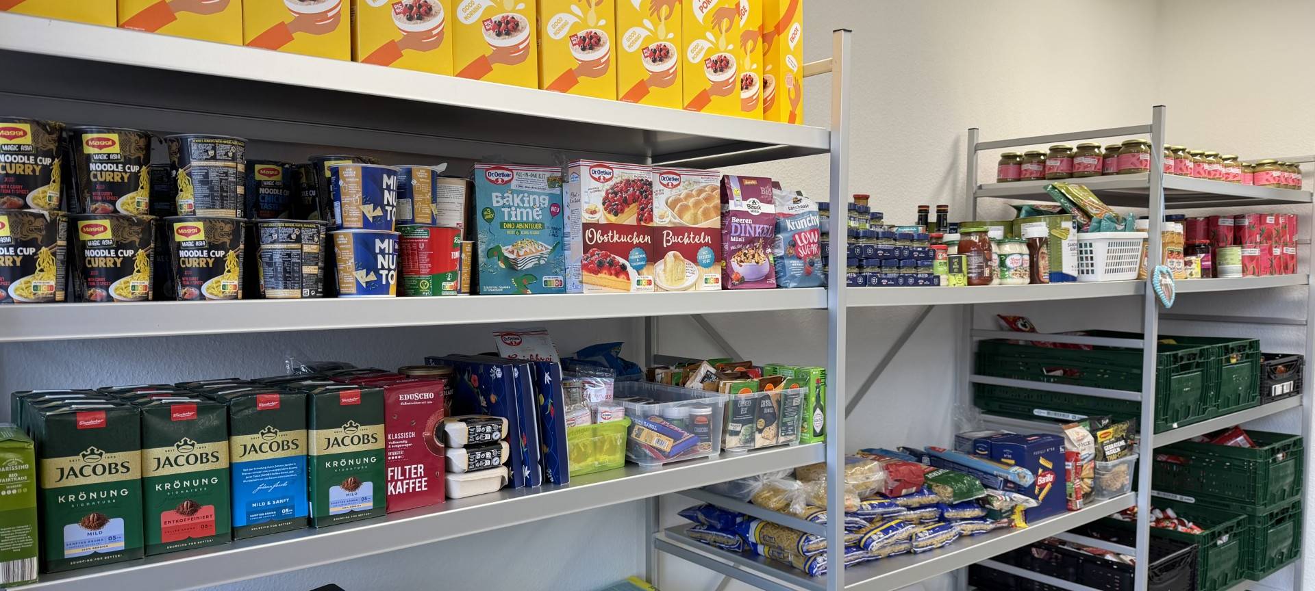 Wiedereröffnung des Warenkorbes