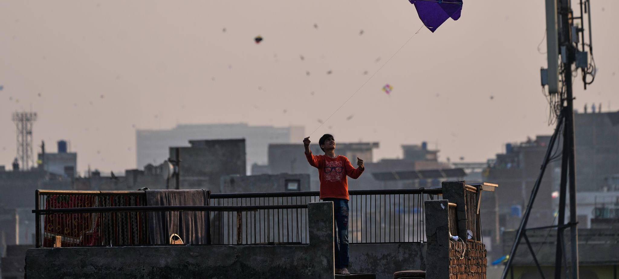 Drachenflug-Fest in Lahore