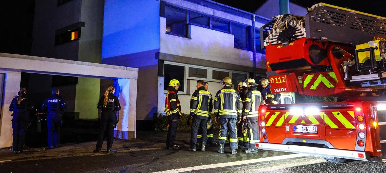 Wohnungsbrand mit zwei schwer und lebensgefährlich Verletzten