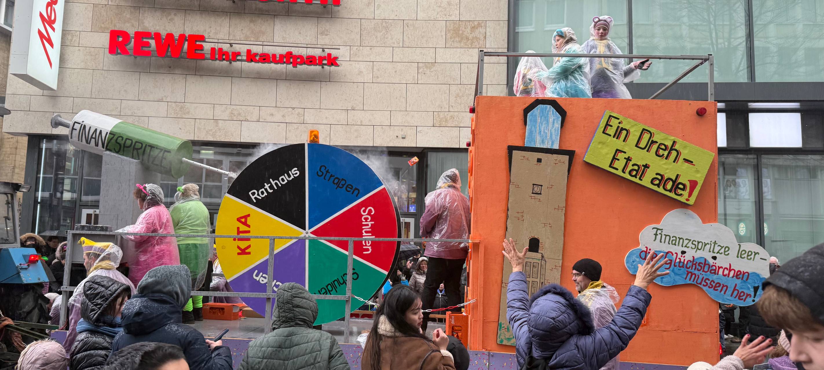 Rosenmontag in der City