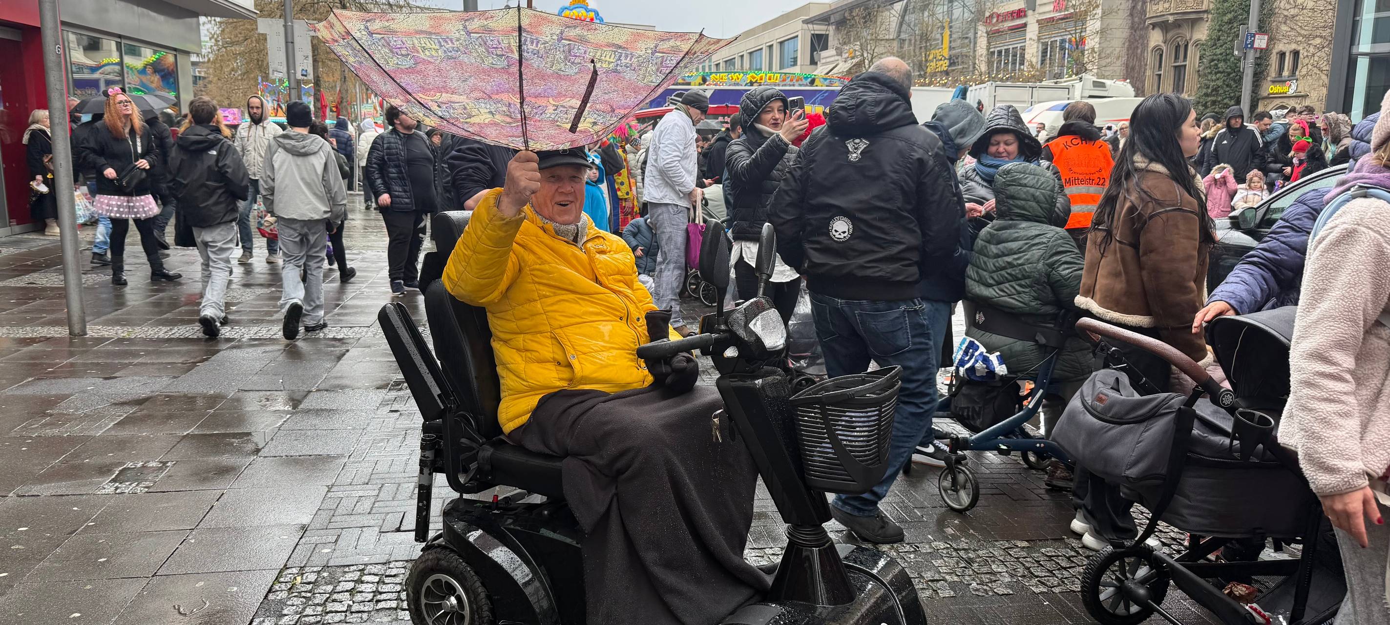 Rosenmontag in der City