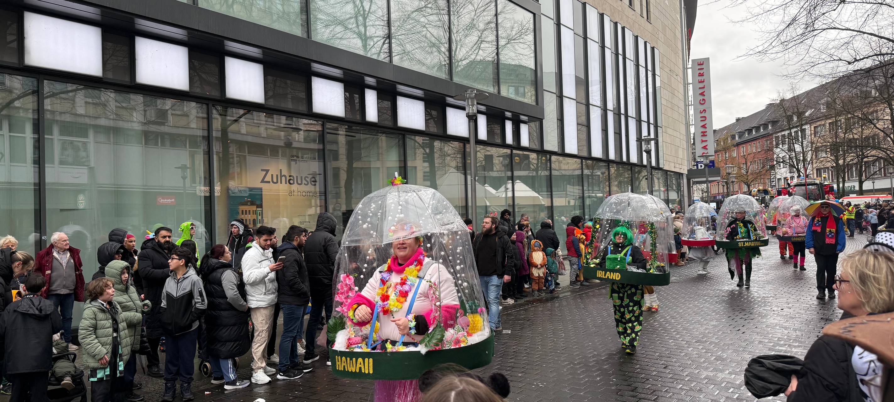 Rosenmontag in der City