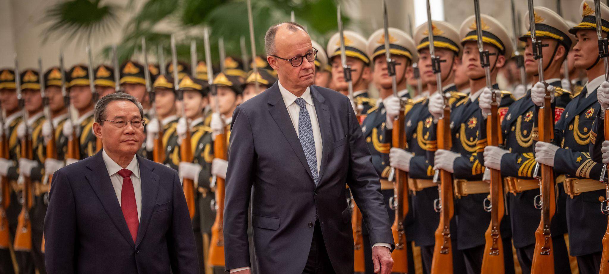 Bundeskanzler Merz besucht China