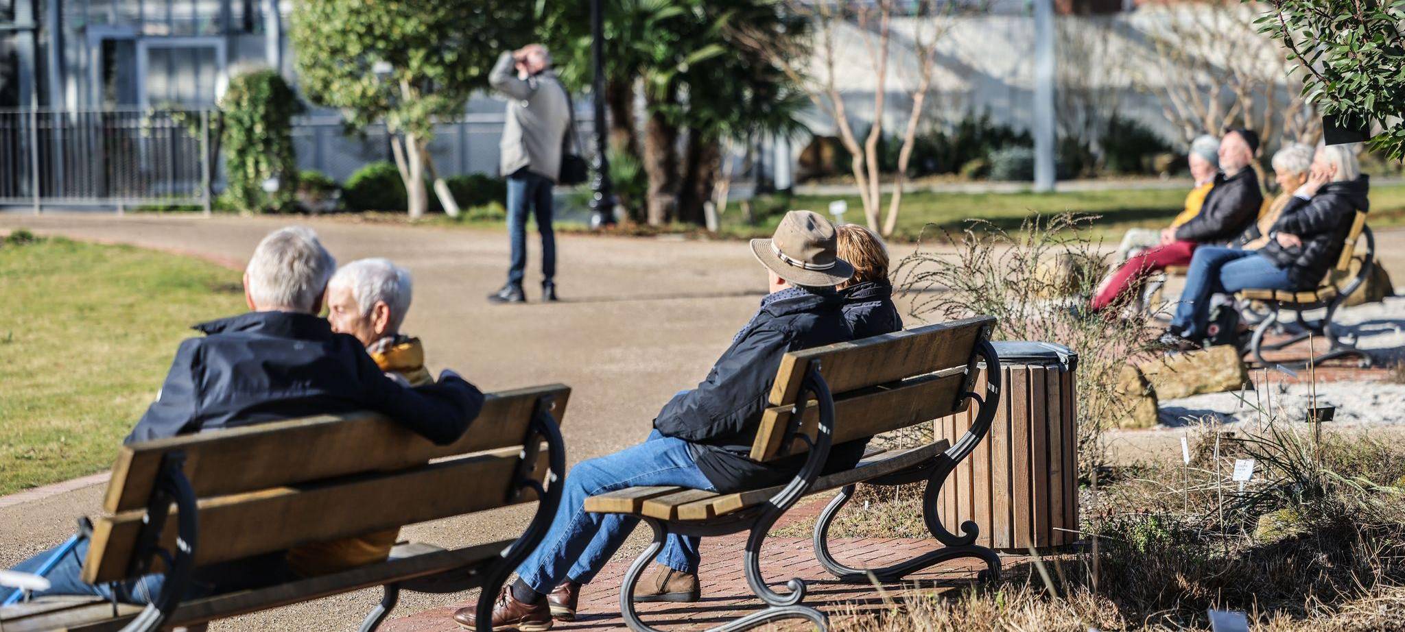 Frühlingshaftes Wetter in Köln