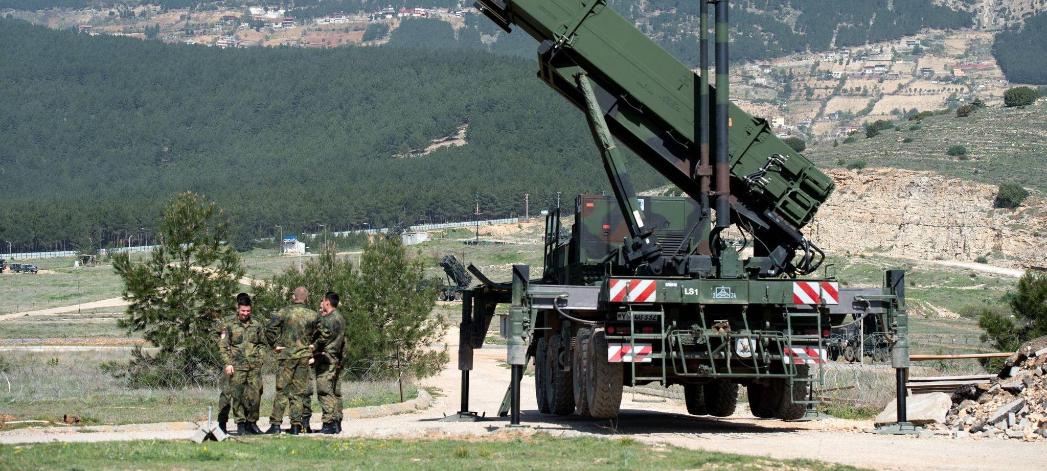 Patriot-Raketenabwehrstaffel in der Türkei