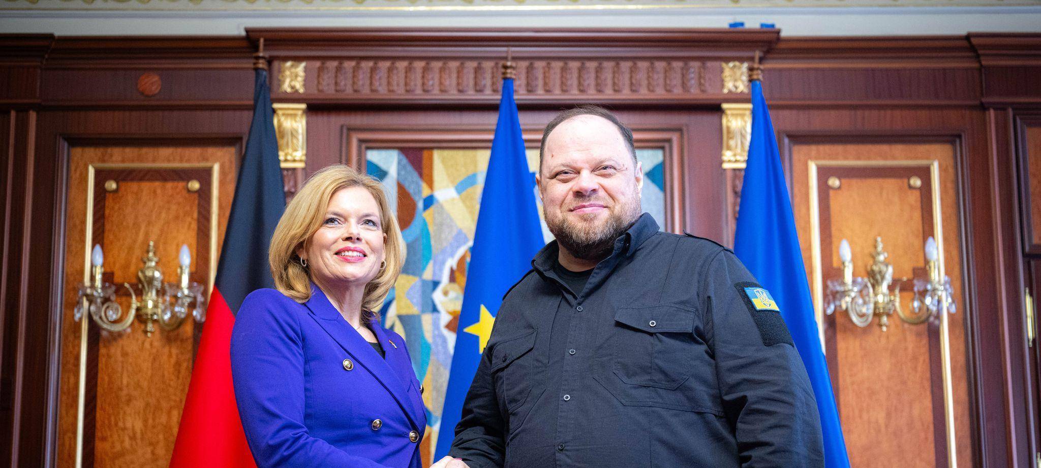 Bundestagstagspräsidentin Klöckner in der Ukraine