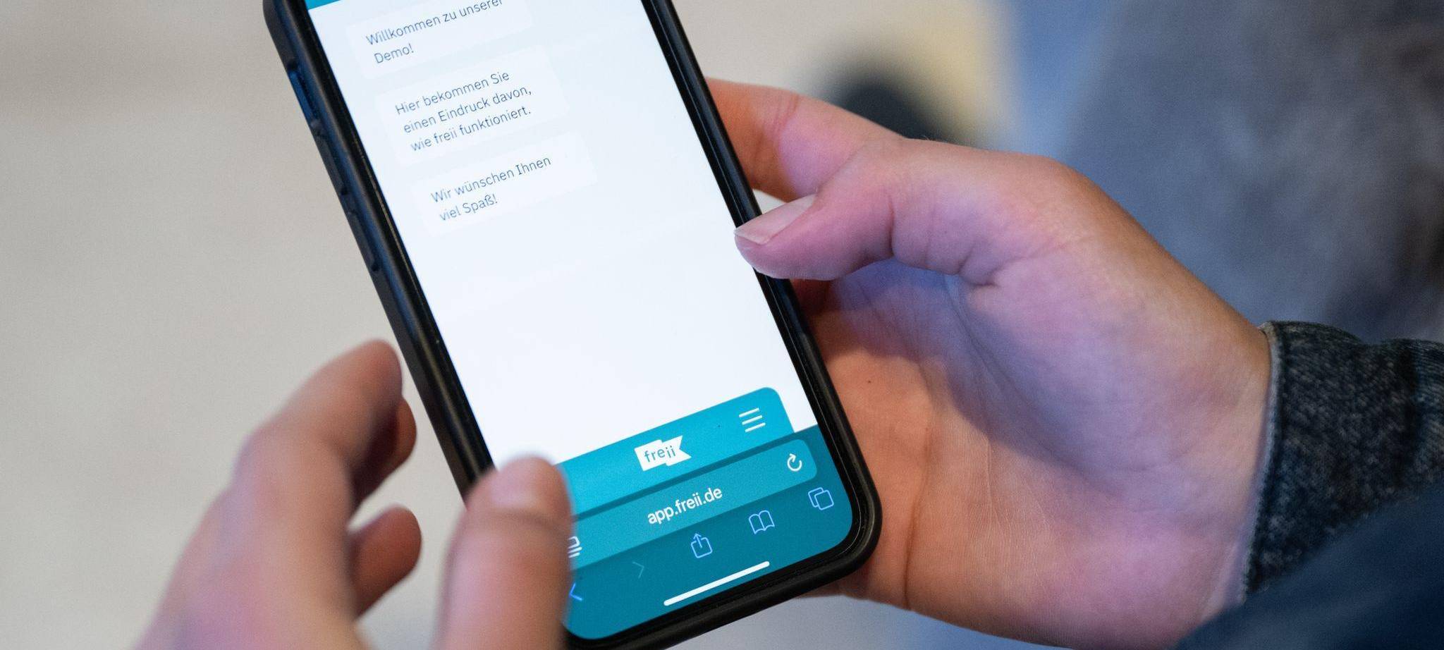 Vorstellung der App «freii»