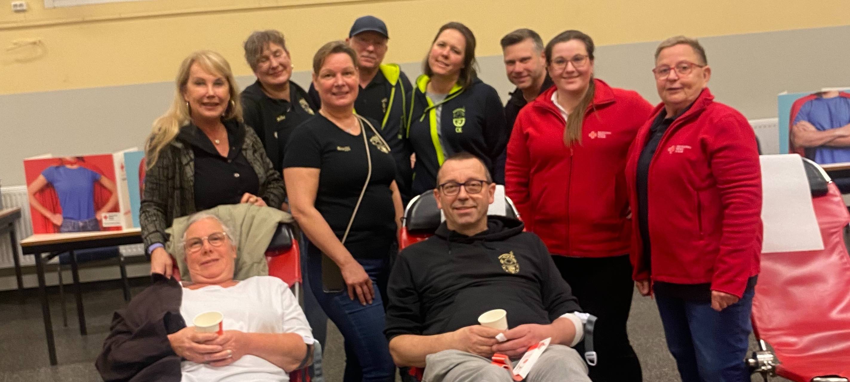 Blutspendeaktion in Dahl