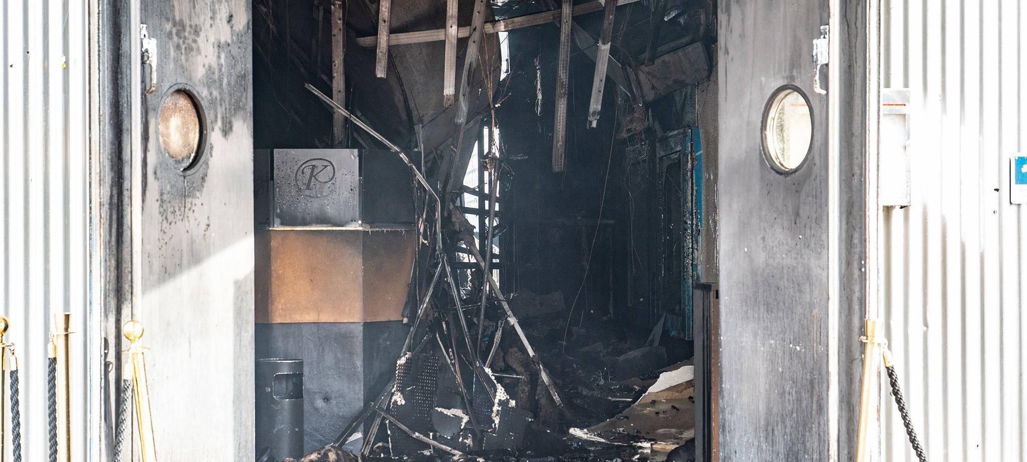 Großbrand in Kehler Disco