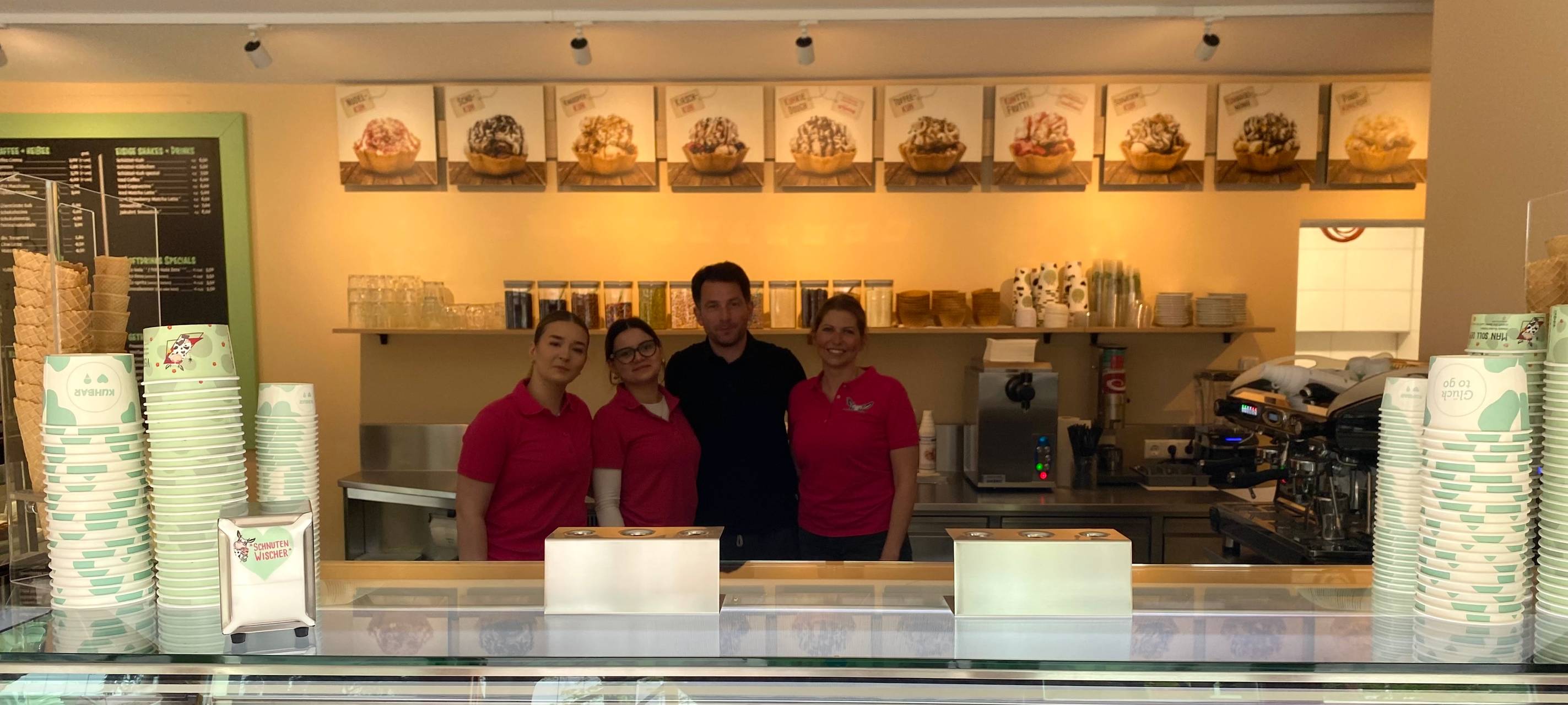 Die neue Eisdiele am Volkspark