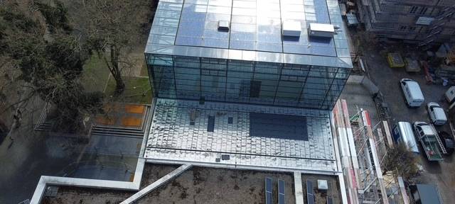 Flachdach-Sanierung Sperrung Hochstrasse