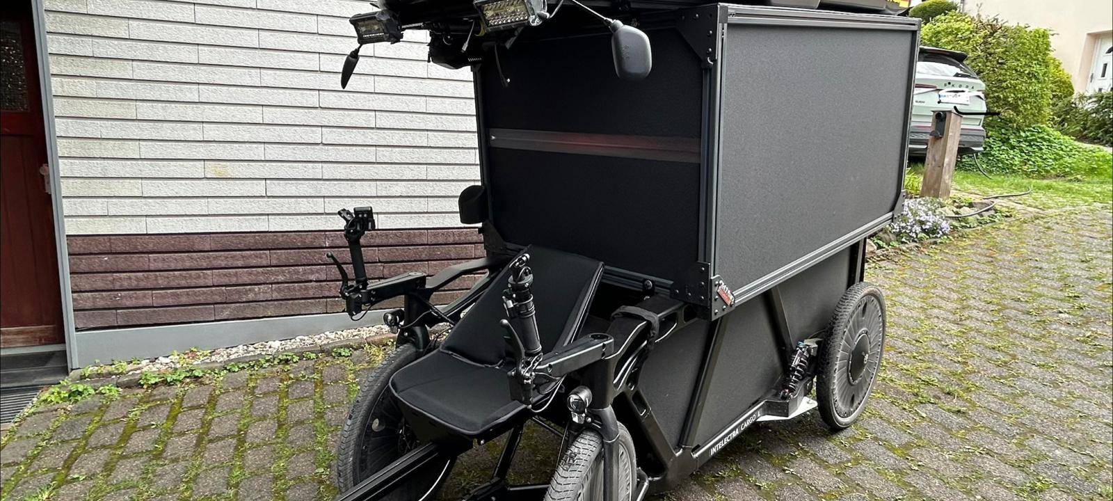 Mit Lastenfahrrad auf den Jakobsweg