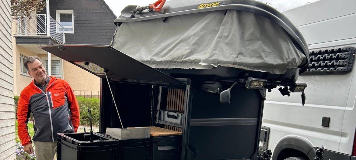 Mit Lastenfahrrad auf den Jakobsweg