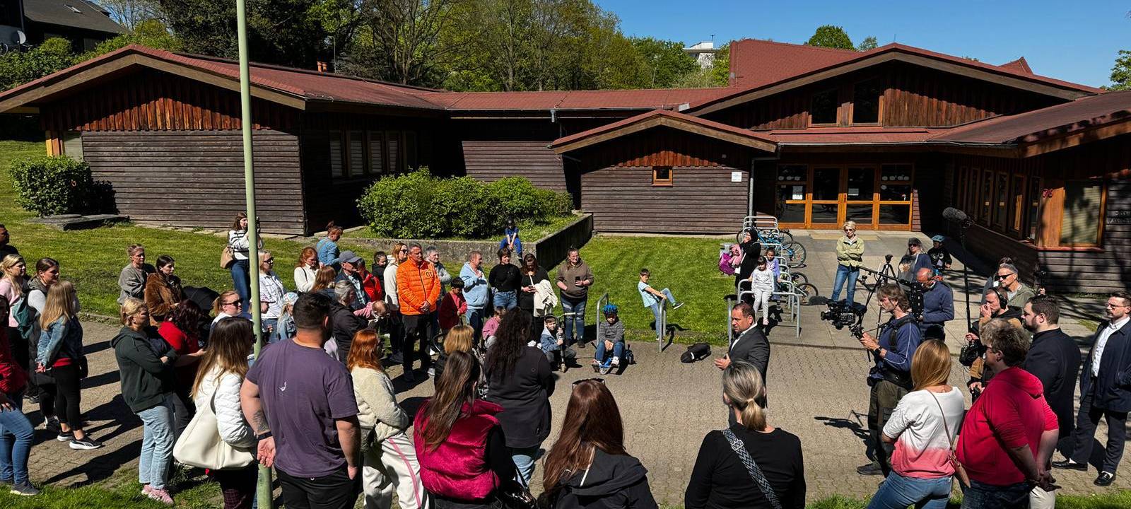 Wildschwein-Gipfel nach Jagdszenen