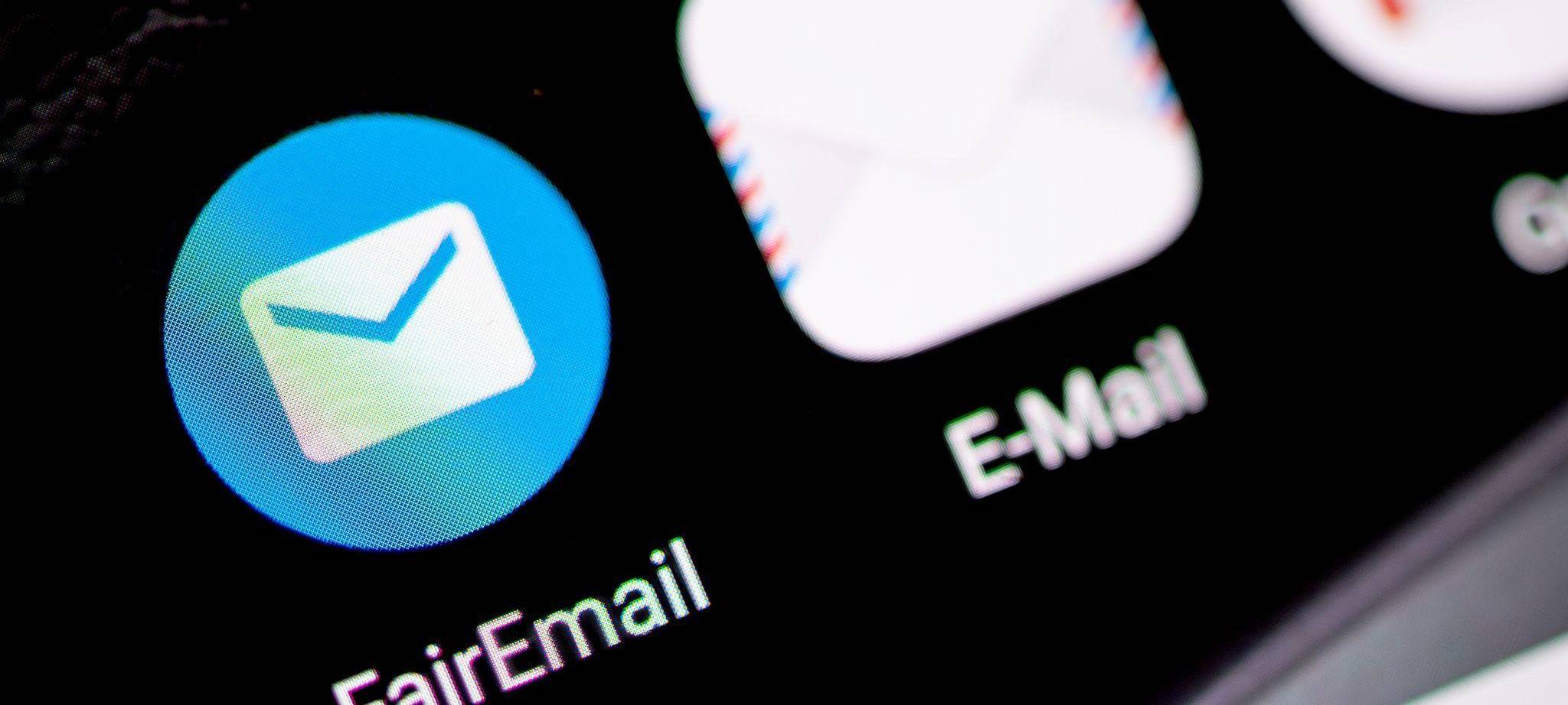 Logo der App «FairEmail»