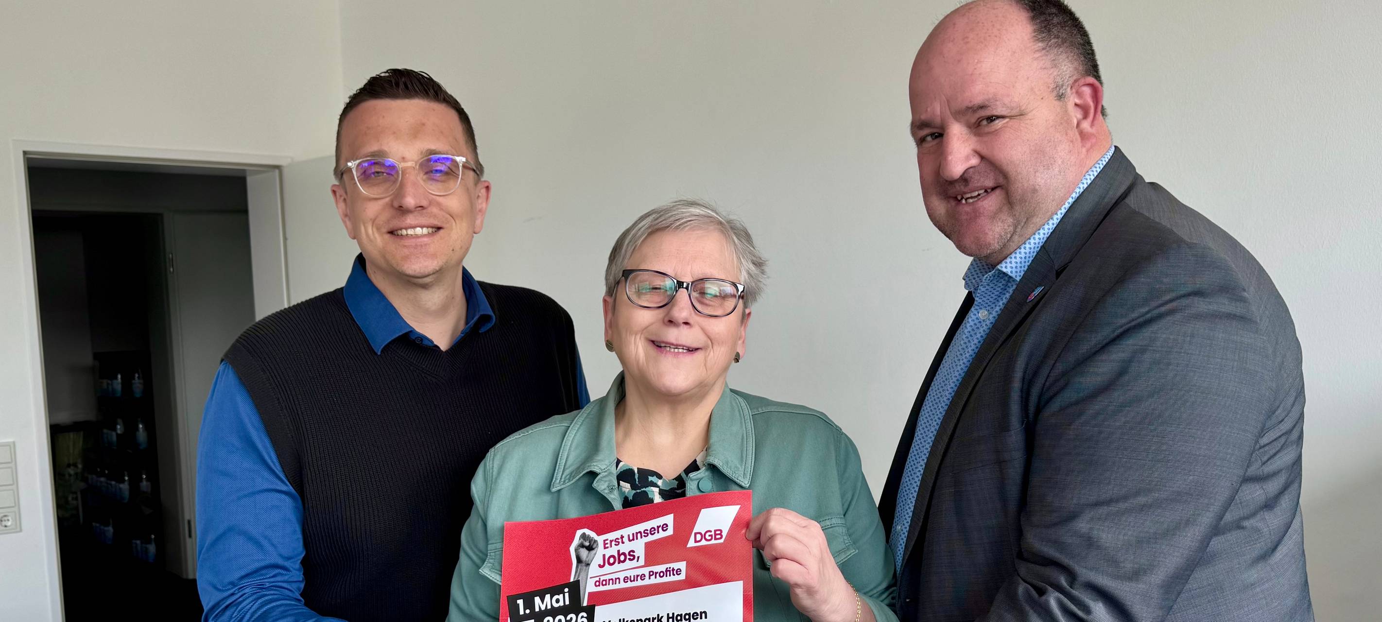 Maikundgebung im Volkspark