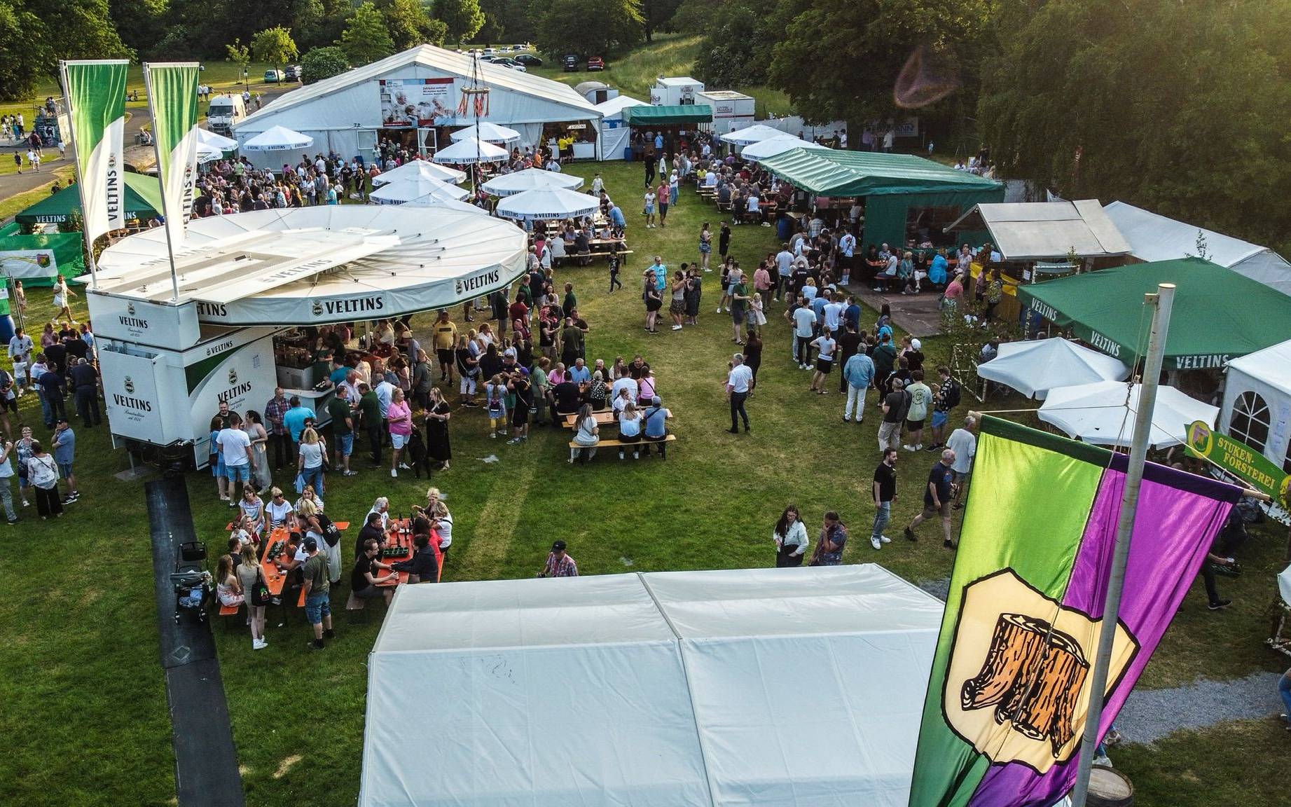Public Viewing im Hameckepark startet am Sonntag