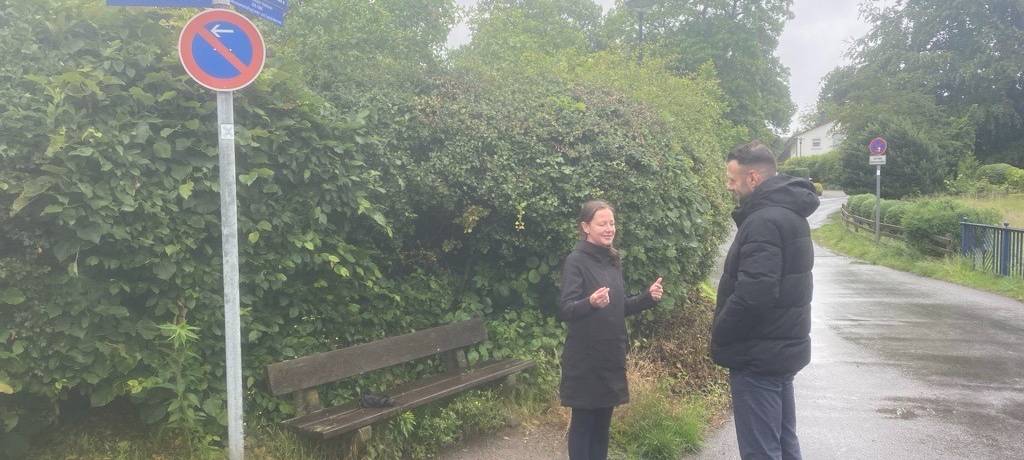 Haßley - manchmal wird's eng und gefährlich