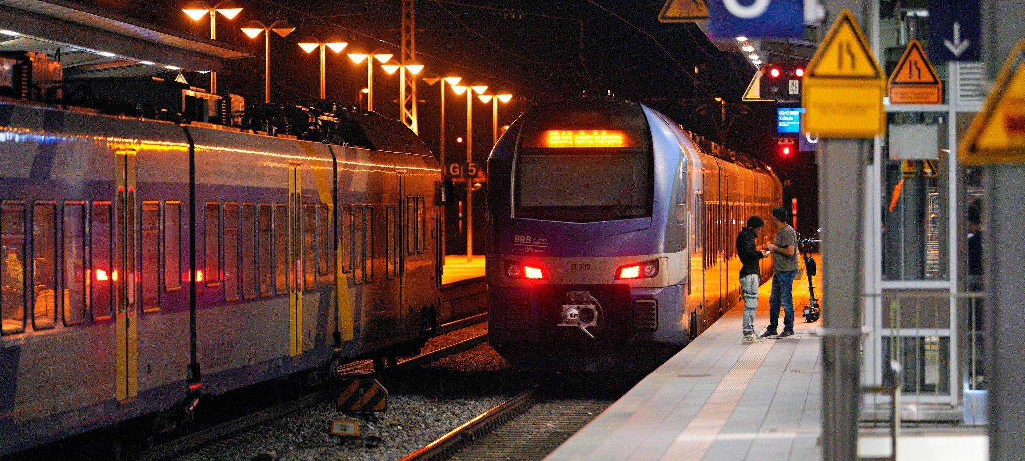 Funkstörung im Bahnverkehr