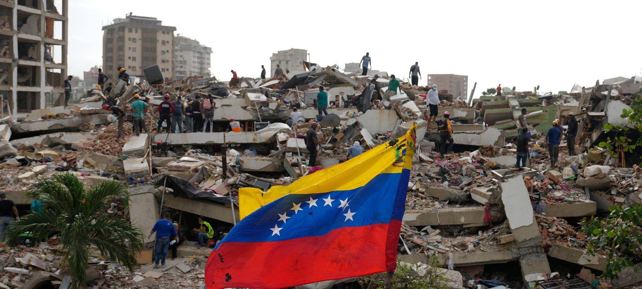 Nach den Erdbeben in Venezuela