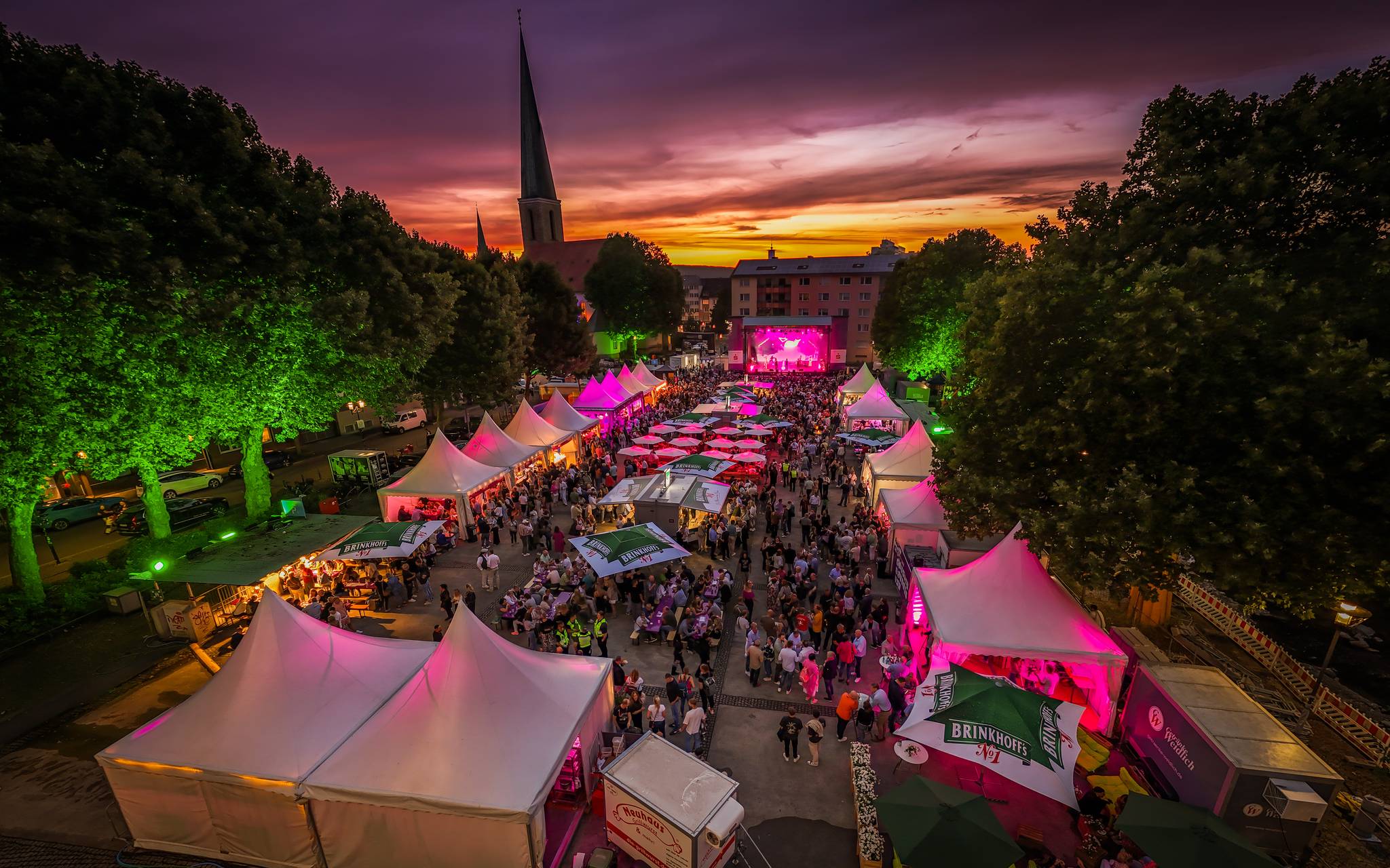 Mitte August ist Springefest