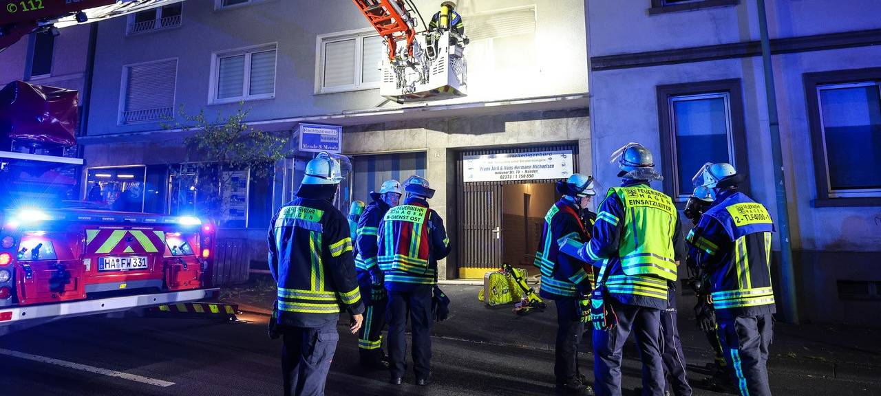 Zimmerbrand an der Eugen-Richter-Straße