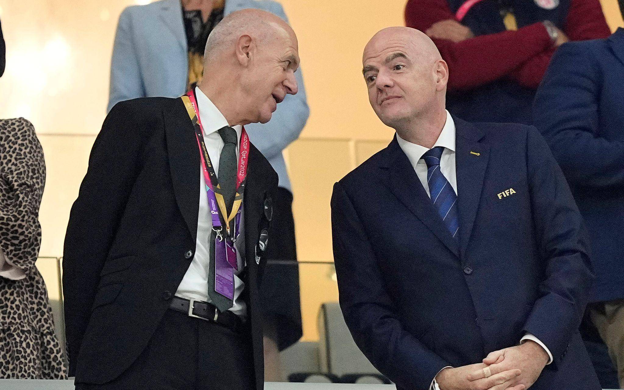Bernd Neuendorf und Gianni Infantino