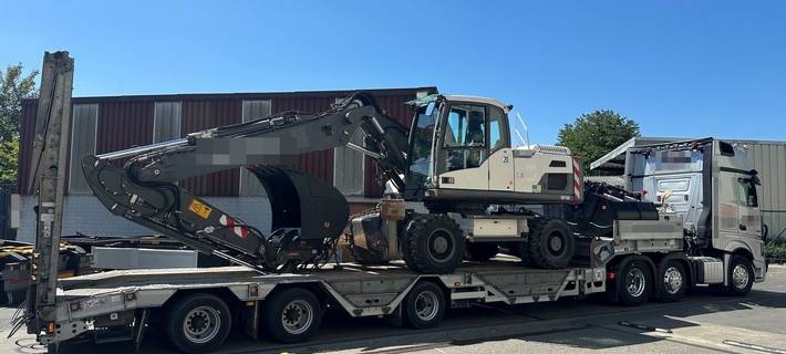 Überladener Lkw