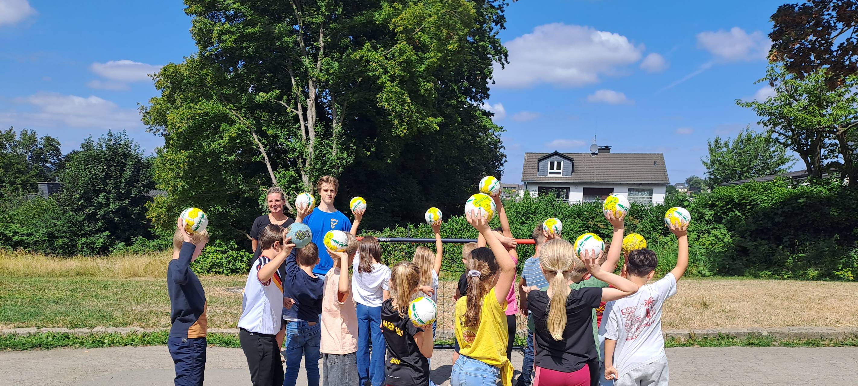 Streethandball an der Karl-Ernst-Osthaus-Grundschule