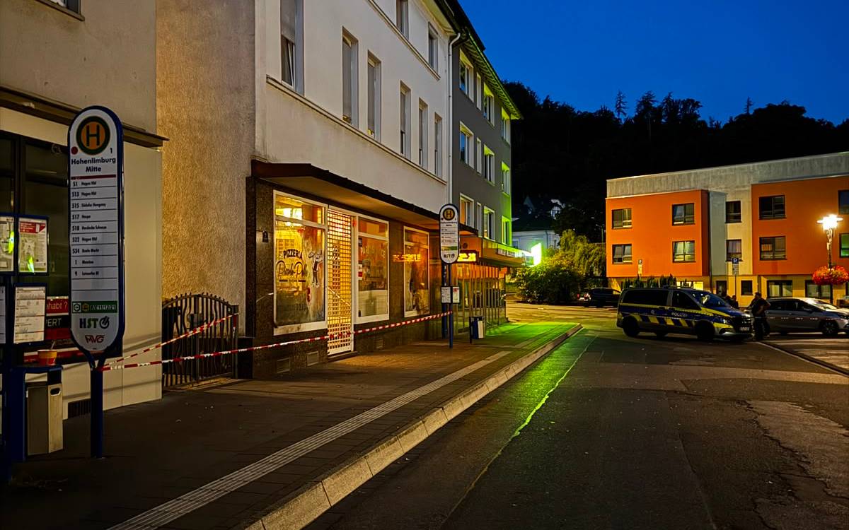 Polizeieinsatz an Pizzeria in der Preinstraße