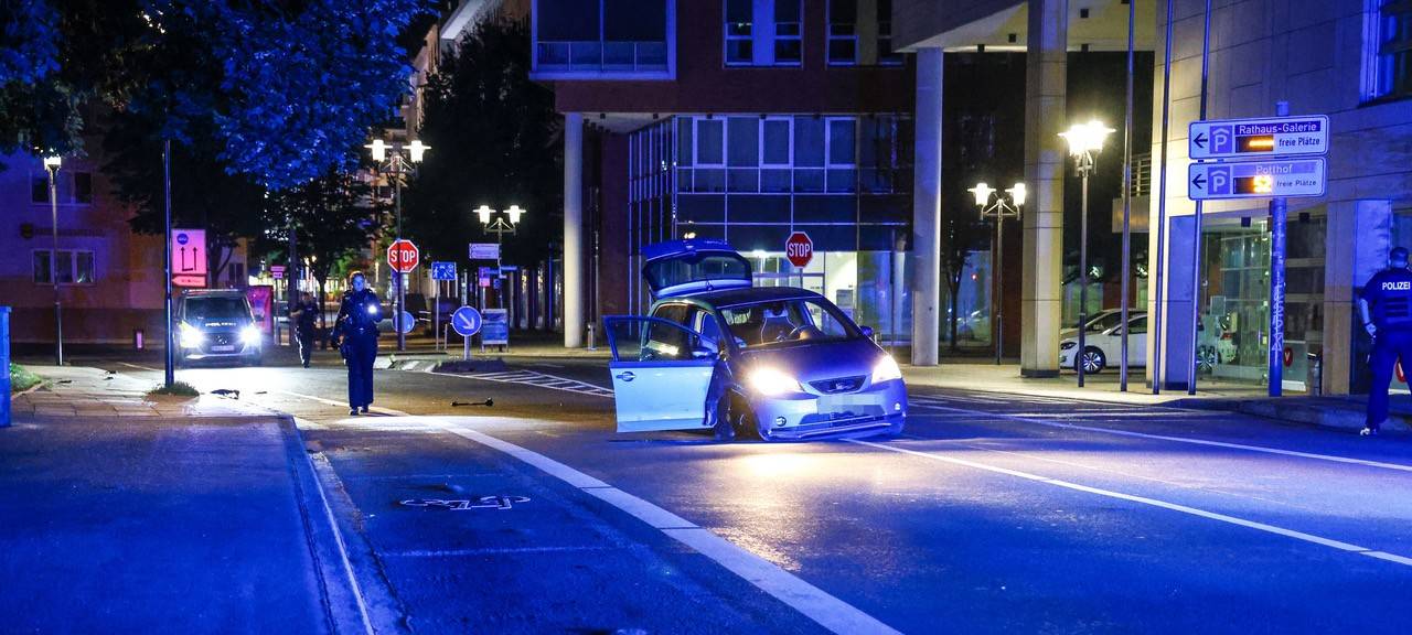 Verfolgungsfahrt durch die Stadt