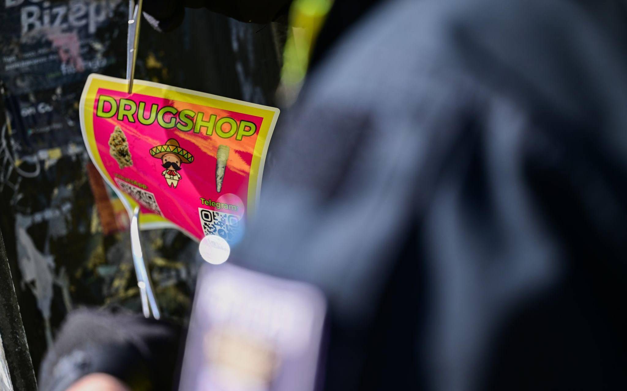 Sticker für Drogenchat