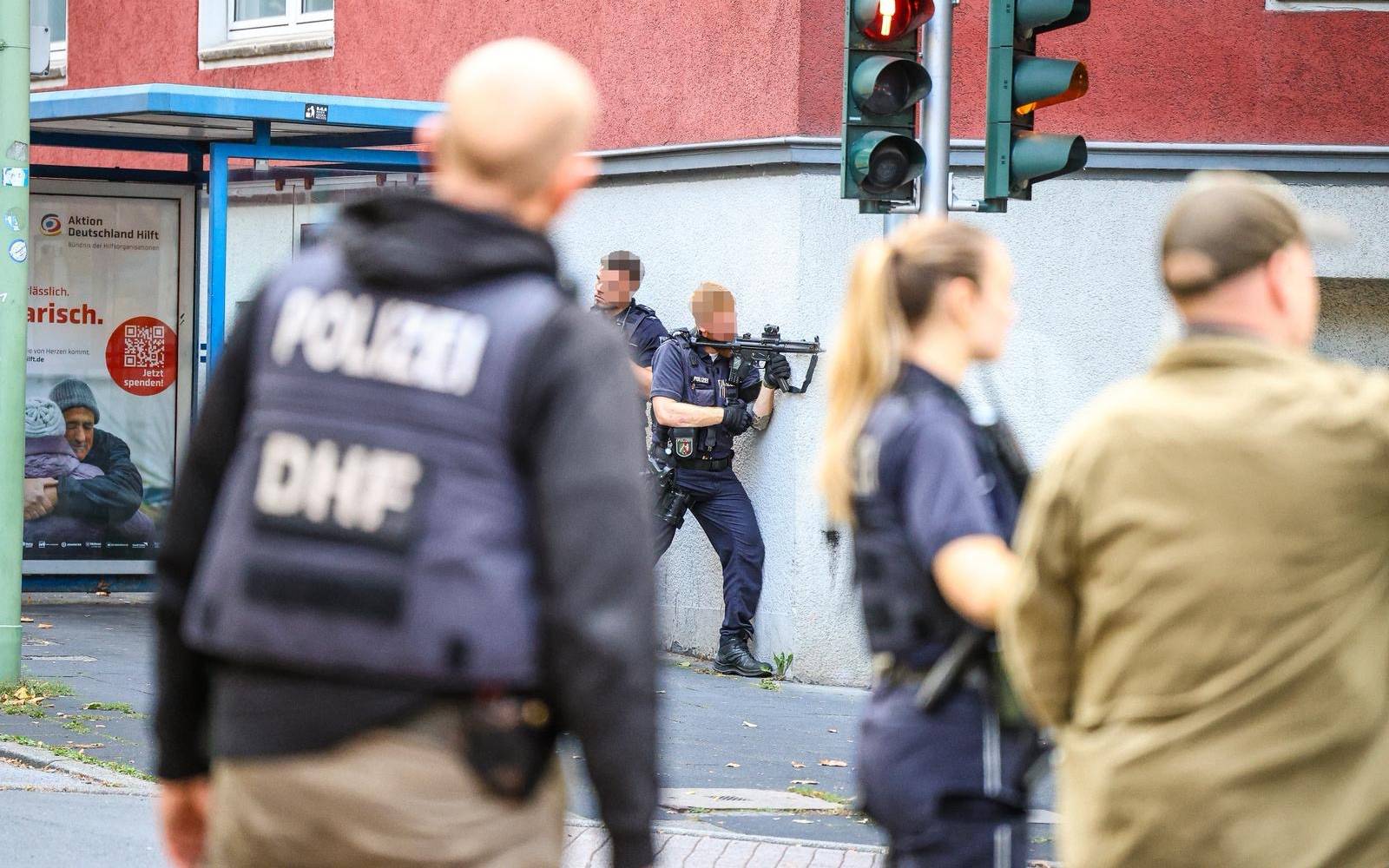 Großeinsatz in Wehringhausen: Falscher Mord-Notruf