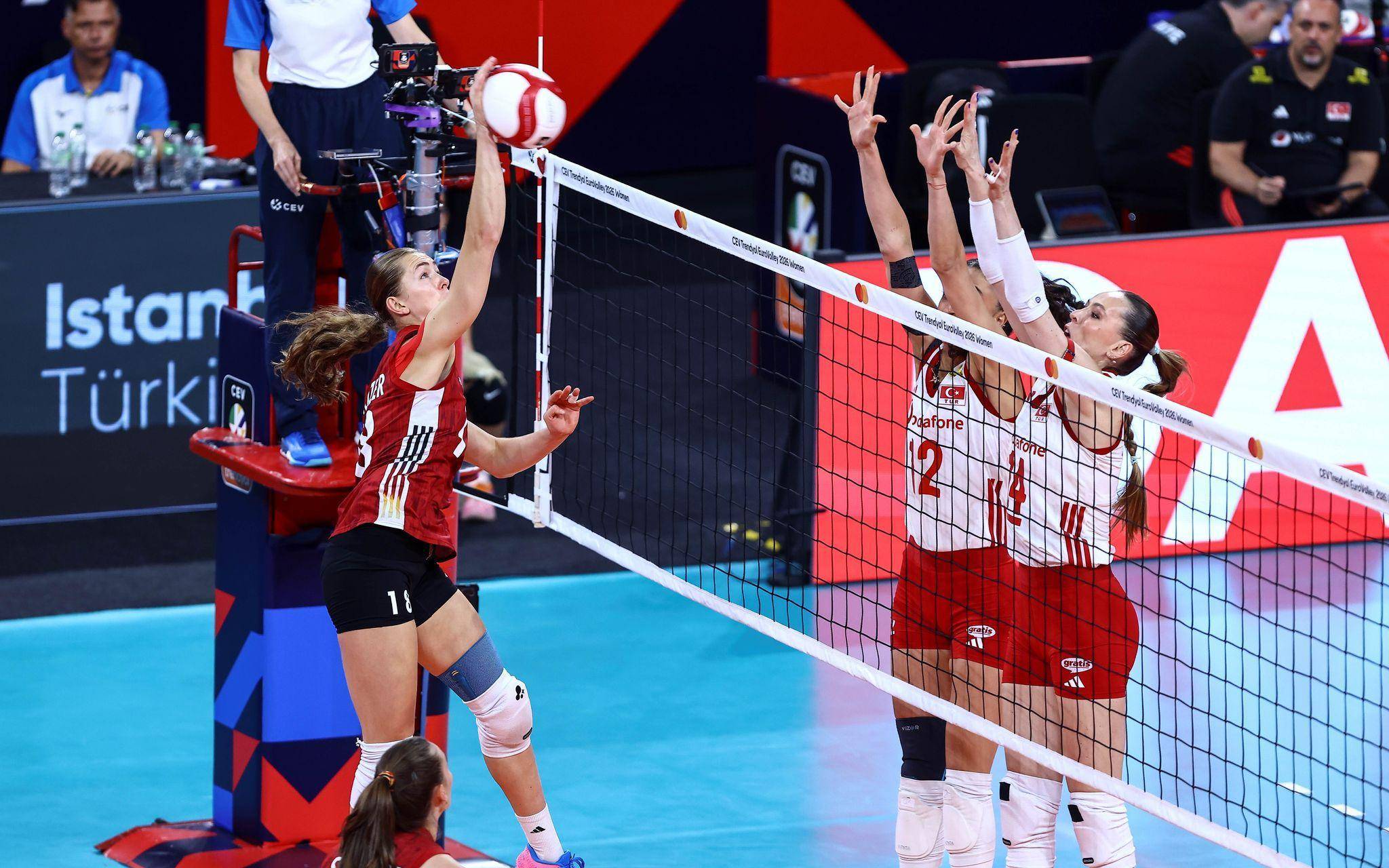 Volleyball-EM Türkei - Deutschland