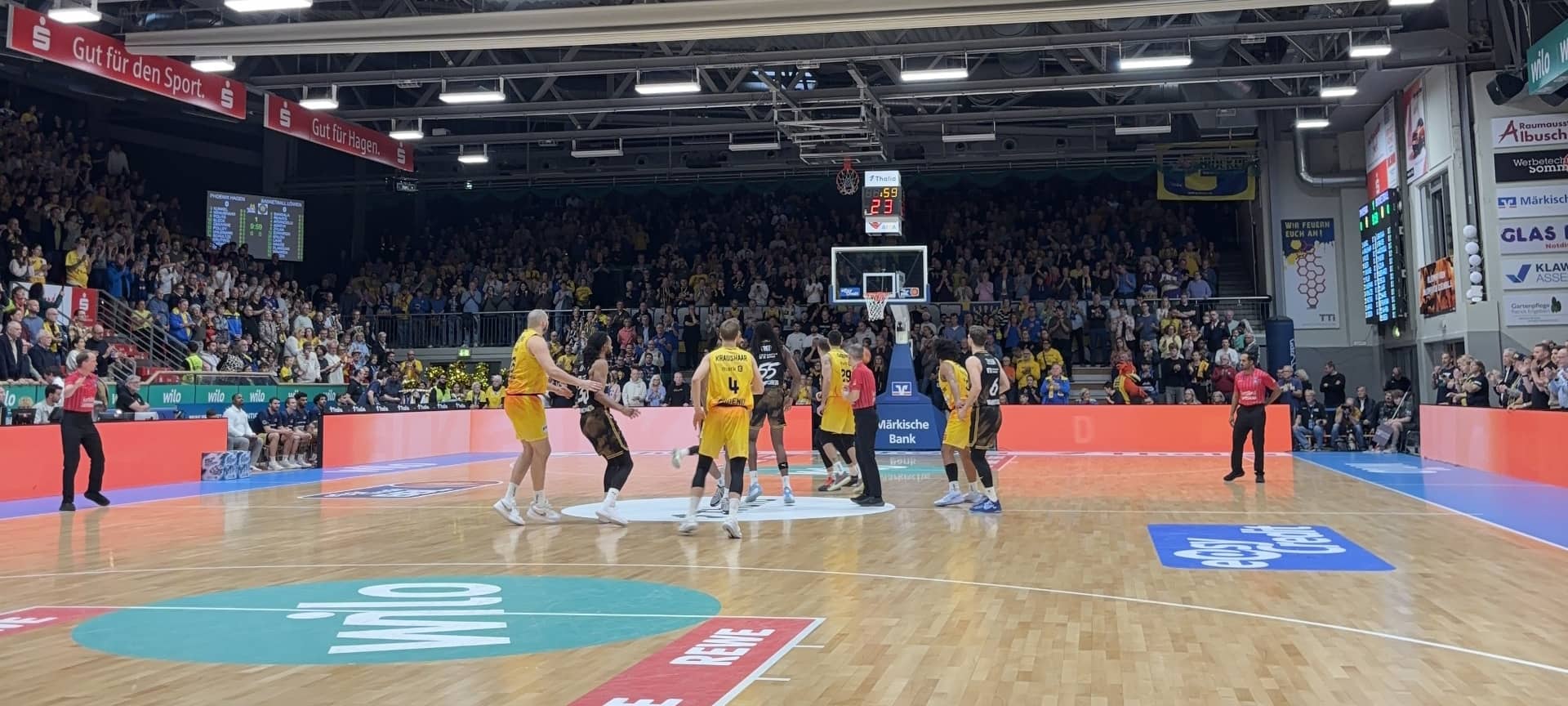 Erster BBL-Heimsieg für Phoenix Hagen nach 10 Jahren!