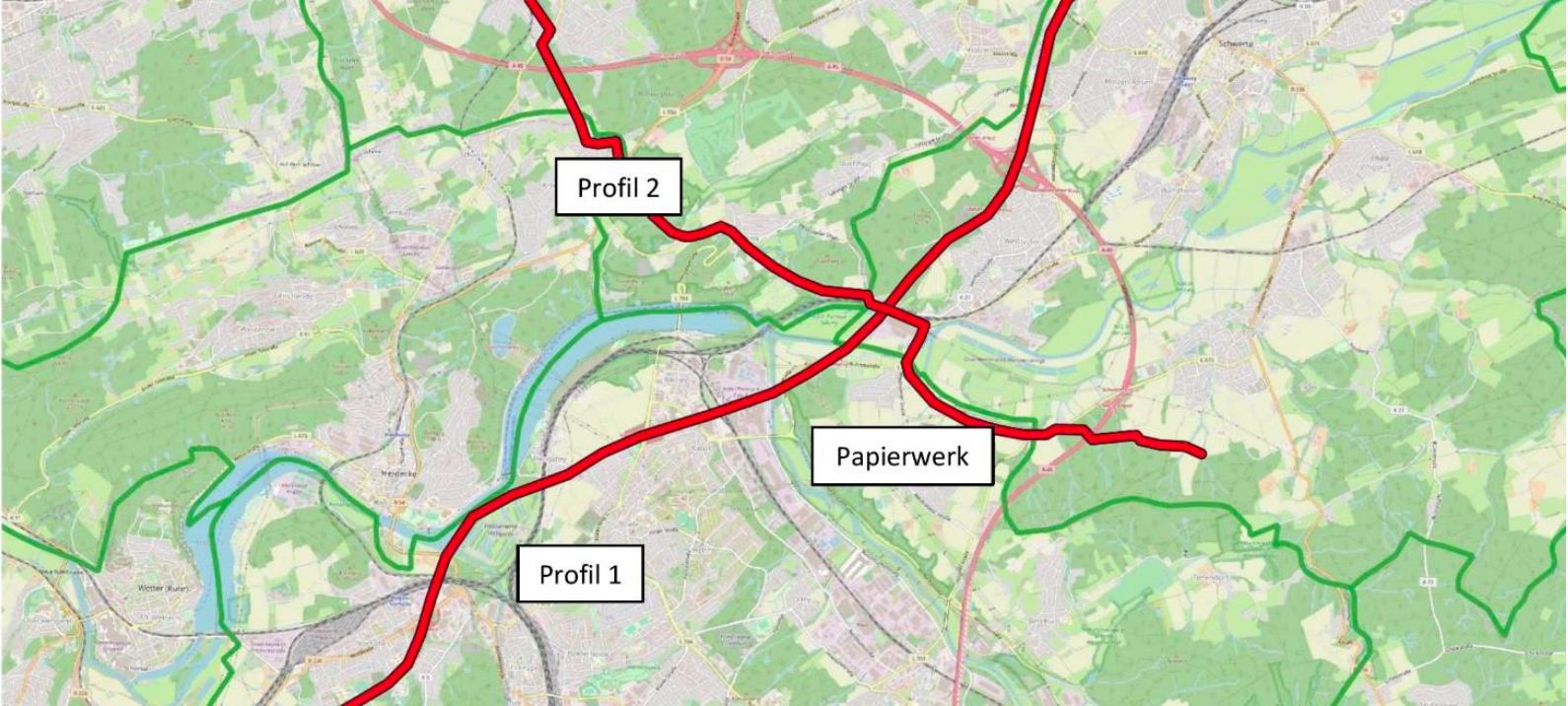 Potenzielle Erdwärme in Hagen