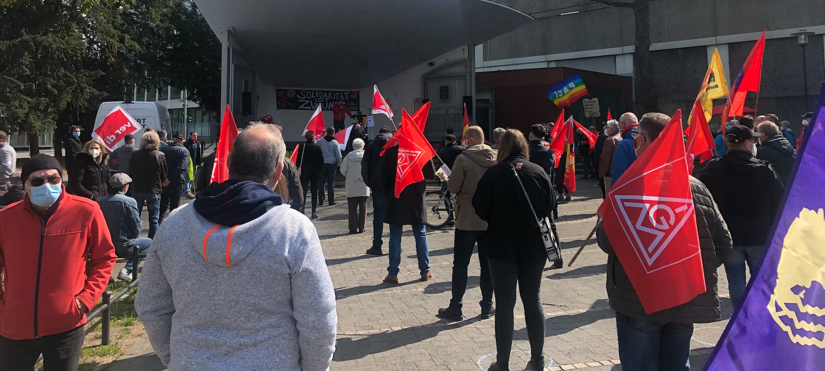 Tag der Arbeit - Coronakonform im Volkspark