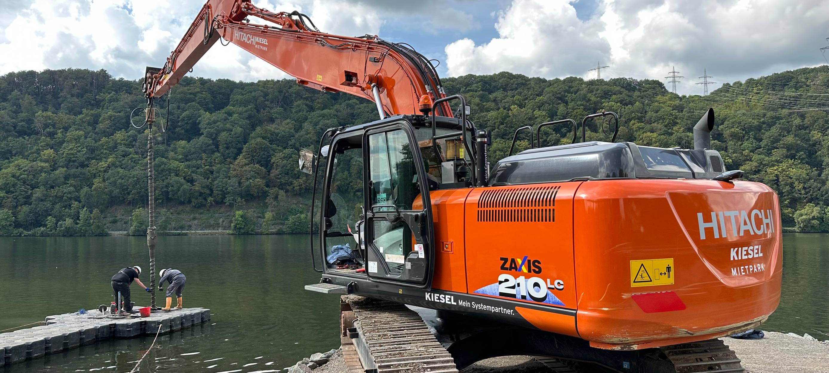 Bombensuche am Hengsteysee