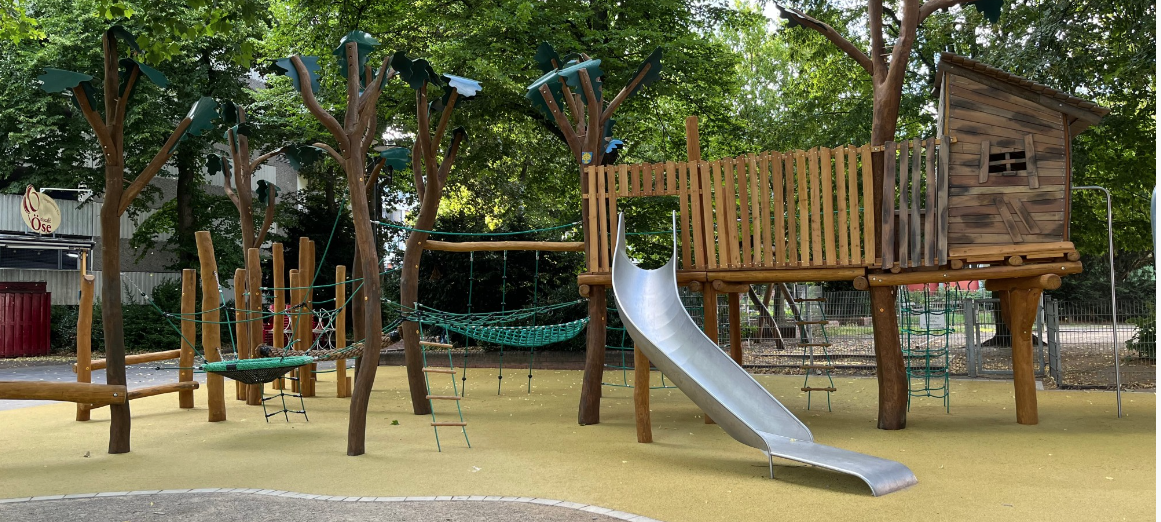 Neuer Spielplatz im Ennepepark