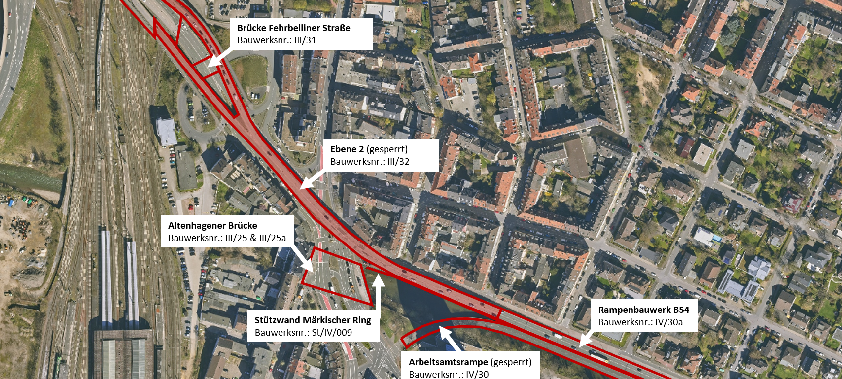 Was passiert nach dem Abriss der Hochbrücke Ebene II