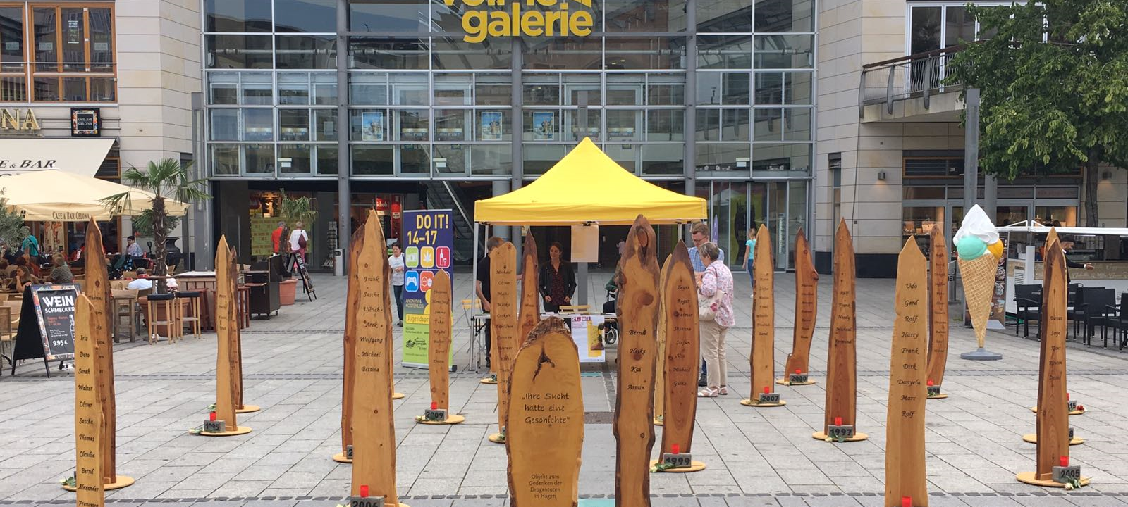 Gedenken an Drogentote